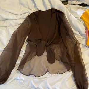 Vintage Fredericks of Hollywood Mesh Top